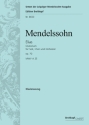 Elias op.70 f�r Soli, gem Chor und Orchester Klavierauszug (dt)