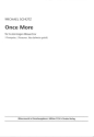 Once more  F�r 6-stimmigen Bl�serchor. 3 Trompeten, 2 Posaunen, Tuba (teilweise g