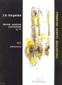 Grand quatuor concertant op.79 pour 4 saxophones (SATBar) partition et parties