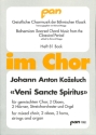 Kozeluch, Johann Anton Veni Sancte Spiritus' f�r gemischten Chor, 2 Oboen, 2 H�rner, Streichorchester und Orgel Chor (S/A/T/B), 2 Ob, 2 Hn, 2 Vl, Va und Orgel