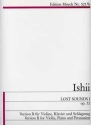 Maki Ishii LOST SOUNDS I, OP. 32 1978  Studienpartitur