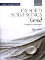 Oxford Solo Songs - sacred (+CD) for high voice and piano (organ)