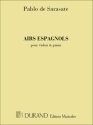 Sarasate  Airs Espagnols Vl-Piano Violin and Piano