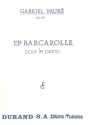 Faure  Barcarolle N 13 Piano Piano