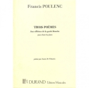 F. Poulenc Aux Officiers... Cht-Piano Vocal and Piano