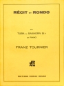 Tournier  Recit & Rondo Tuba-Piano Trombone or Tuba