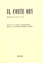 G. Rossini Il Conte Ory Libretti (Opere)