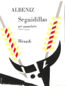 Albeniz Seguidillas PIANOFORTE