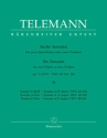 6 Sonaten op.2 Band 2 (Nr.4-6) f�r 2 Fl�ten Spielpartitur