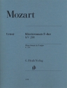 Sonate F-Dur KV280 f�r Klavier