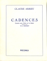 Arrieu  Cadence Pour Le Cto En Sol De Mozart Violon Seul VIOLIN