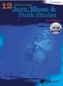 12 medium-easy Jazz, Blues and Funk Etudes (+CD): for tenor saxophone