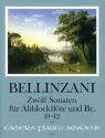12 Sonaten op.3 Band 4 (Nr.10-12) f�r Altblockfl�te (Fl�te/Violine) und Bc Partitur und Stimmen