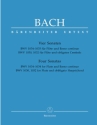 Sonaten f�r Fl�te und Bc