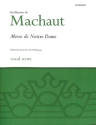 Messe de nostre dame f�r gem Chor a cappella Partitur