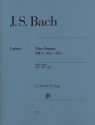 4 Duette BWV802-805 f�r Klavier