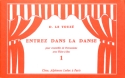 LE TOUZE ENTREZ DANS LA DANSE VOLUME 1 (ENTREZ DANS LA DANSE-VALSE)F.A B./PERCUS.SCOLAIRE