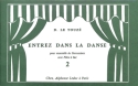 LE TOUZE ENTREZ DANS LA DANSE VOLUME 2 (HABANERA-BOOGIE WOOGIE)F.A B./PERCUS. SCOLAIRE