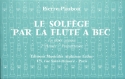 PAUBON SOLFEGE PAR LA FLUTE A BEC VOL 2:2EME ANNEE:PREPARATOIRE