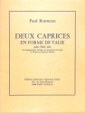 BONNEAU 2 CAPRICES EN FORME DE VALSE FLUTE ET PIANO