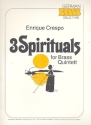 3 Spirituals f�r 2 Trompeten, Horn, Posaune, Tuba Partitur und Stimmen
