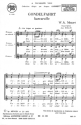 MOZART/ROLLIN A PLUSIEURS VOIX/PJ332 GONDELFAHRT/4 VX MXTES OU 3 OU 2 VX MXT OU EGALES