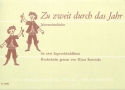 Zu zweit durch das Jahr Jahreszeitenlieder kinderleicht gesezt V.K.Rennicke