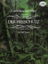 Der Freisch�tz  full score