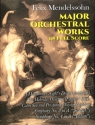 Major orchestral Works full score
