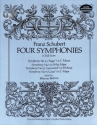 4 symphonies for orchestra full score