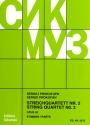 Streichquartett Nr.2 op.92 f�r Streichquartett Stimmen