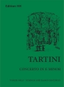Concerto in E minor (D.55)  Miniature score