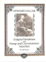 Enigma variations  and  Pomp and circumstance marches for orchestra score