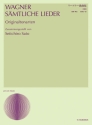 S�mtliche Lieder Gesang und Klavier Originaltonarten
