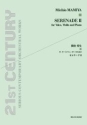 Serenade II Gesang, Violine und Klavier Partitur