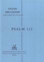 Psalm 112 f�r Doppelchor und Orchester Studienpartitur