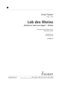 Lob des Rheins f�r gemischten Chor (SATTBB), M�nnerchor (TTBB) mit Soli (TBar) mit Kl Bl�serstimmensatz - gro�es Blasorchester