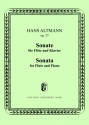 Altmann, Hans Sonate F�r Fl�te und Klavier Fl�te, Klavier