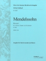 Konzert d-Moll f�r Violine, Klavier und Orchester f�r Violine und 2 Klaviere (Klavierauszug mit Solostimme)
