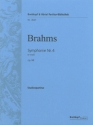 Sinfonie e-Moll Nr.4 op.98 f�r Orchester Studienpartitur