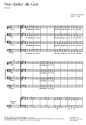 Nun danket alle Gott Coro SATB/SATB, Bc P