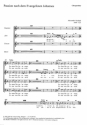 JOHANNESPASSION Soli ABar (TB), Soliloquenten SAT, Coro SATB, 2 Vl, Va, Bc CH CP