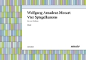 4 Spiegelkanons f�r 2 Violinen Spielpartitur