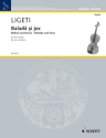 Ballade und Tanz f�r 2 Violinen Spielpartitur