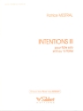 Mestral  Intention 3 Flute Seule  Flute