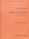 Constant  Choruses And Interludes Cor-Piano Reduction  Horn (2 Horns) and Piano