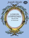 London Symphonies nos.99-104 for orchestra  full score