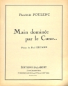 F. Poulenc Main Dominee Par Le Coeur Chant-Piano  Vocal and Piano