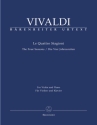 Die vier Jahreszeiten f�r Violine und Streicher f�r Violine und Klavier