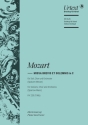 Missa brevis C-Dur KV220 f�r Soli (SATB), Chor und Orchester Klavierauszug (la)